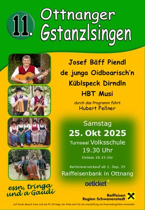 11. Ottnanger Gstanzlsingen
