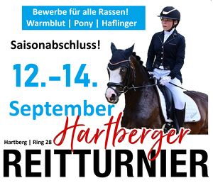Hartberger Reitturnier - Saisonfinale - A B G E S A G T !!!