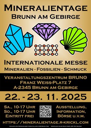 Mineralientage Brunn am Gebirge