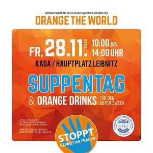 Orange The World  STOPPT GEWALT AN FRAUEN! - Unterstützt die Charity an unserem Stand beim Kaufhaus Kada!