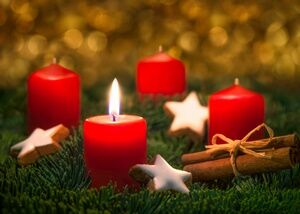 Adventkranz-Segnung