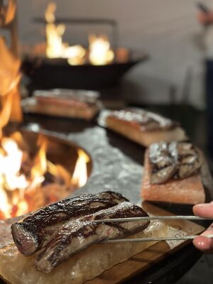 Wildes Winter Grillen