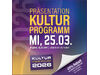 Pr&auml;sentation Kulturprogramm 2026 von Kultur Werndorf