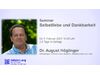 Selbstliebe und Dankbarkeit � Seminar � Dr. August H&ouml;glinger