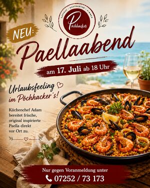 Paella-Abend beim P&ouml;chhacker