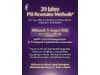 20 Jahre PSI-Resonanz-Methode&reg; � das m&ouml;chten wir gemeinsam mit Ihnen feiern!