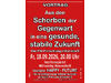 Einladung zum Vortrag "Aus den Scherben der Gegenwart in eine gesunde, stabile Zukunft!"